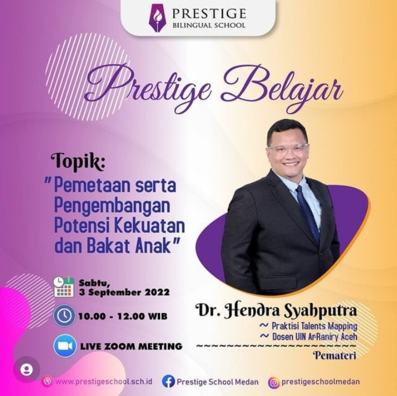 Kegiatan pengembangan guru: Prestige Belajar